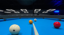 Load image into Gallery viewer, Arena Mark II for 8-foot Tables - Billiard Lighting Platform with PlaneView™ Laser