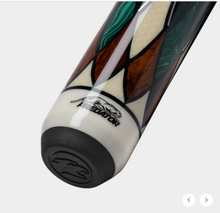 Load image into Gallery viewer, Virtuoso Black/Cocobolo and Green CRM Carom Cue by Predator