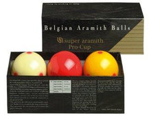Load image into Gallery viewer, Super Aramith Pro-Cup Carom Ball Set