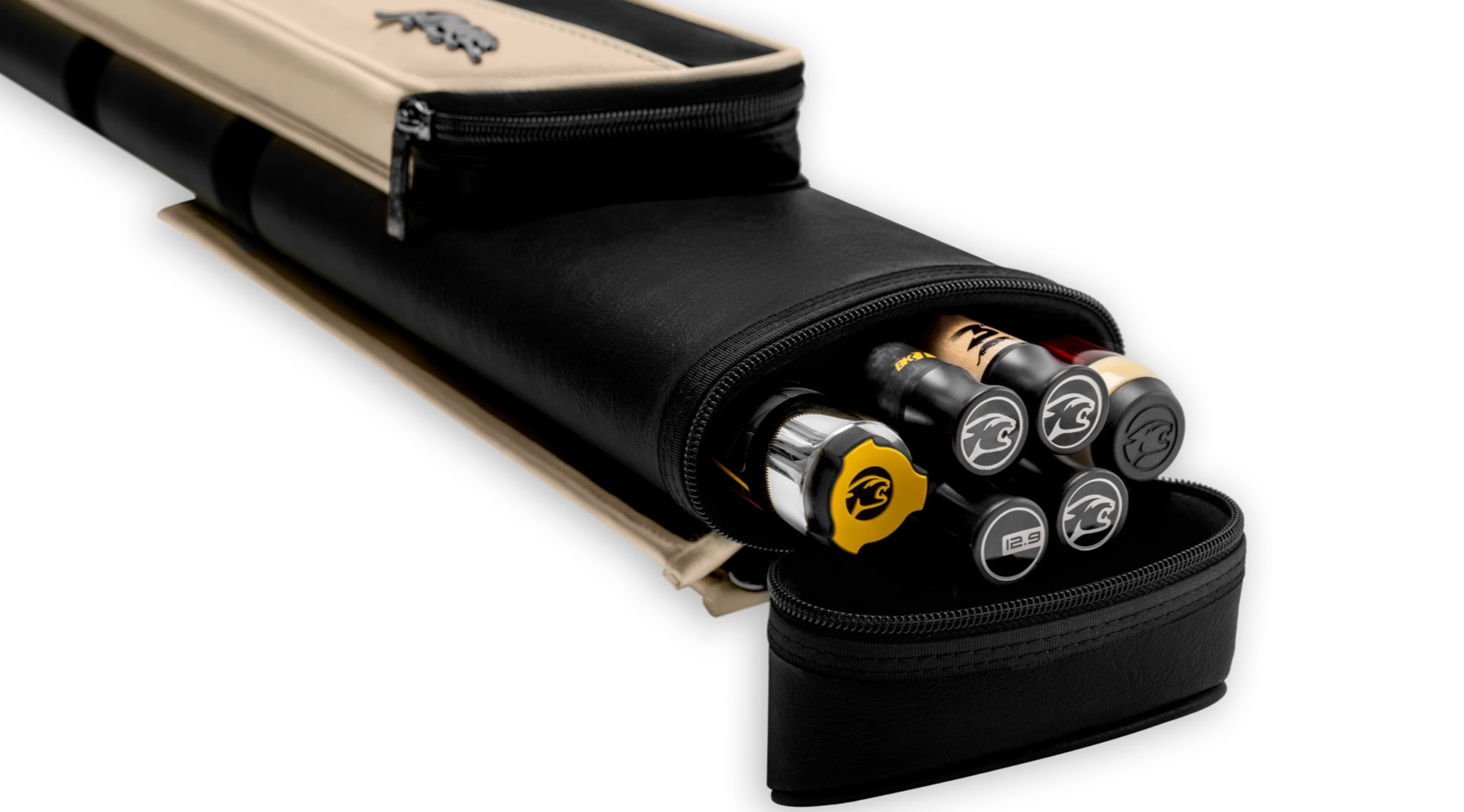 Predator キューケース Roadline Predator Roadline 3x5 Black/White Hard Pool Cue Case - 3