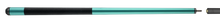 Load image into Gallery viewer, Predator P3 Pool Cue - Teal with Black Stripe - Leather Luxe Wrap (Butt Only)
