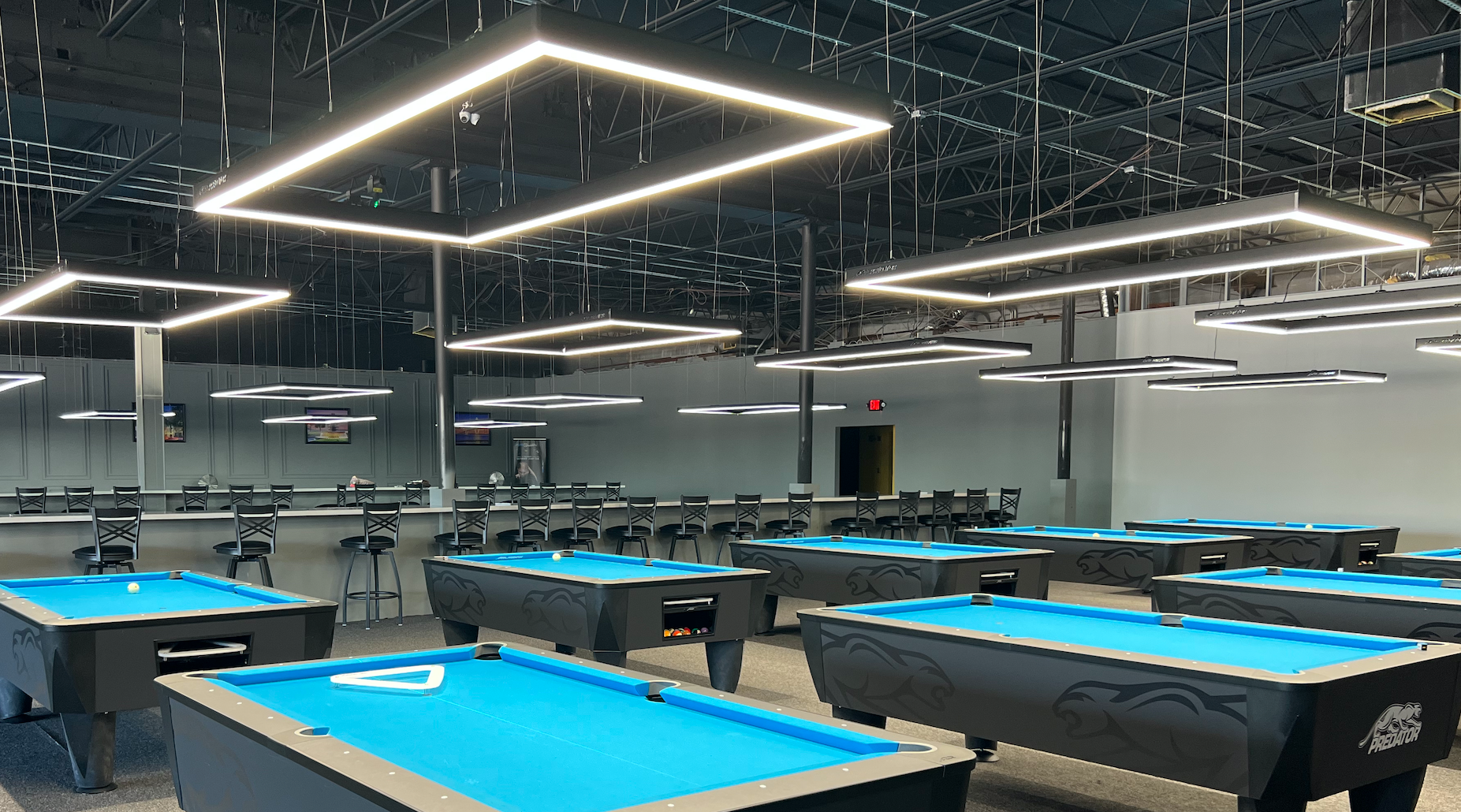Arena Mark II for 9-foot Tables - Billiard Lighting Platform with Plan ...