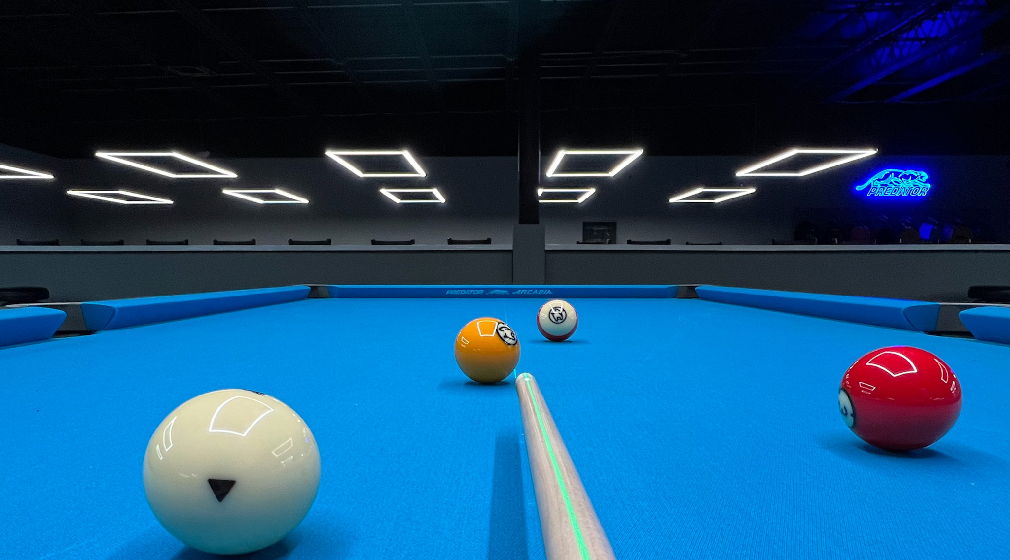 Arena Mark II for 9-foot Tables - Billiard Lighting Platform with Plan ...