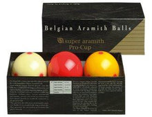 Load image into Gallery viewer, Super Aramith Pro-Cup Carom Ball Set
